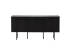 Vind Björkön Skåp 42 x 75 x 150 Svart