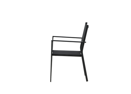 Venture Home Copacabana Matstol Utomhus 2-pack Svart