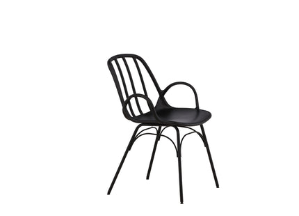 Venture Home Dyrön Matstolar 2-pack Svart