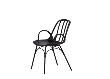 Venture Home Dyrön Matstolar 2-pack Svart