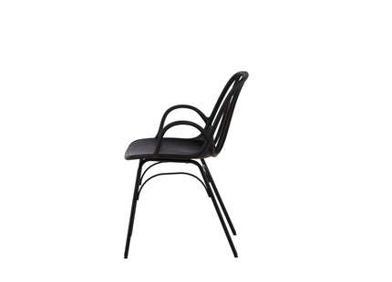 Venture Home Dyrön Matstolar 2-pack Svart