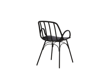 Venture Home Dyrön Matstolar 2-pack Svart