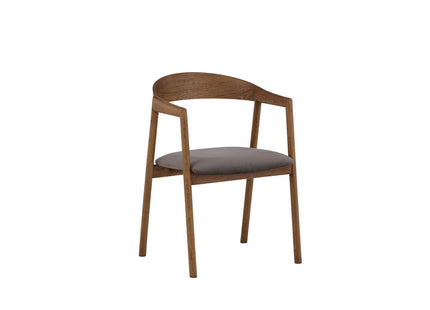 Vind Långön Matstolar 2-pack Brun
