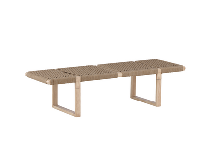 Vind Ängön Bänk 46 x 36 x 140 Natur