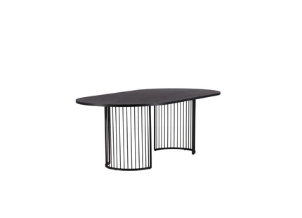 Hamneskär Ovala Matbord 220 x 110 Black