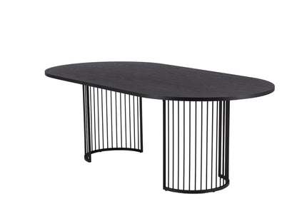 Hamneskär Ovala Matbord 220 x 110 Black