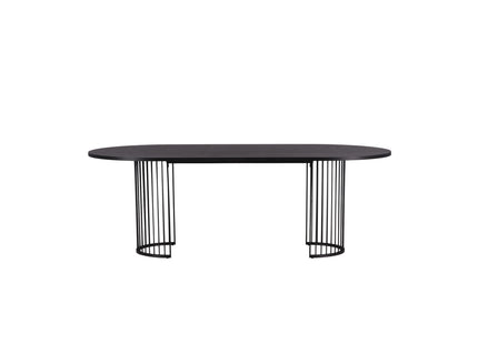 Hamneskär Ovala Matbord 220 x 110 Black