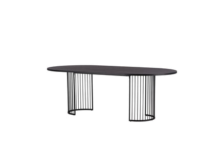 Hamneskär Ovala Matbord 220 x 110 Black