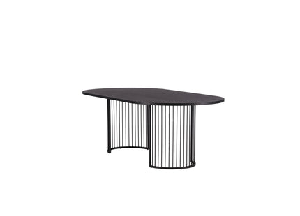 Hamneskär Ovala Matbord 220 x 110 Black