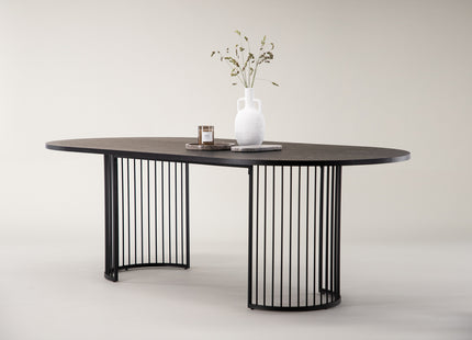 Hamneskär Ovala Matbord 220 x 110 Black