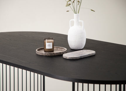 Hamneskär Ovala Matbord 220 x 110 Black