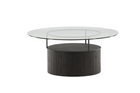 Furniture Fashion Bovall Soffbord ⌀90 Svart