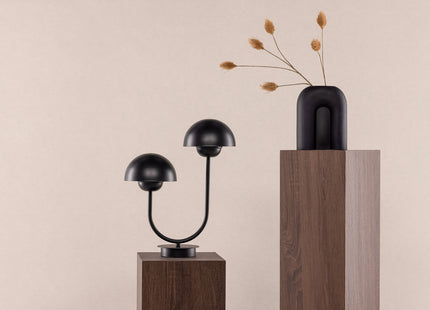 Vind Lyckorna Bordslampa Svart