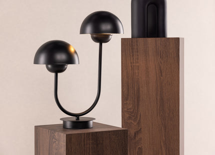 Vind Lyckorna Bordslampa Svart