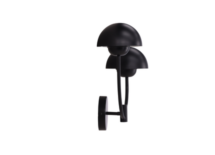 Vind Lyckorna Vägglampa Svart