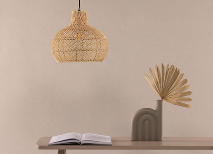 Vind Varekil Taklampa Natur 35x30
