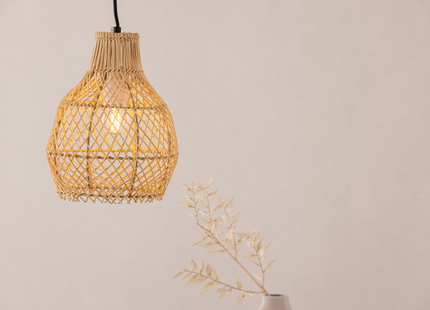 Vind Varekil Taklampa Natur 20x25