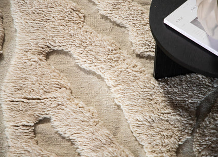 Vind Trondheim x Josefin Lustig Rektangulära Matta 240 x 170 Beige