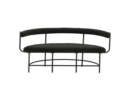 Vind Stallhagen Kökssoffa 51 x 75 x 165 Svart