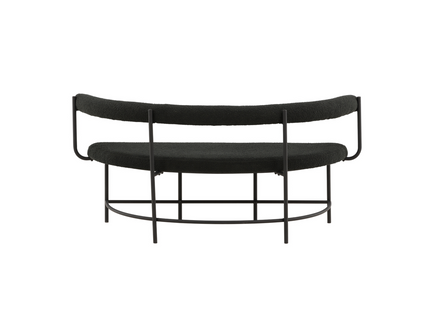Vind Stallhagen Kökssoffa 51 x 75 x 165 Svart