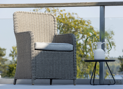 Venture Home Wembley Matstol Utomhus 2-pack Grå