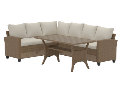 Venture Home Brentwood Hörnsoffgrupp Utomhus Beige