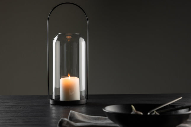Venture Home Flora Lyktor ⌀13 Svart