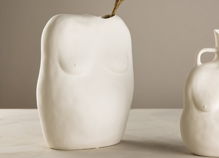 Venture Home Romie Vaser 28 x 24 x 14 Offwhite