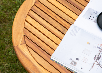 Venture Home Lumpur Soffbord Utomhus ⌀70 Natur