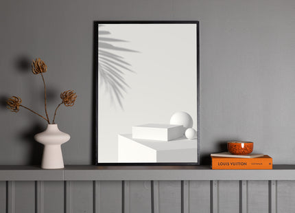 Venture Home Vit Box Posters Beige