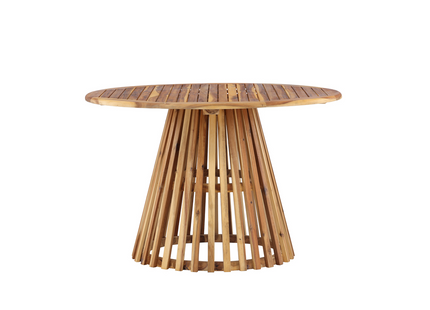 Venture Home Lumpur Runt Matbord Utomhus ⌀120 Natur