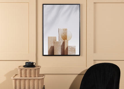 Venture Home Wooden Blocks Posters Beige