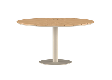 Venture Home Croft Runt Matbord Utomhus Ø120 Beige