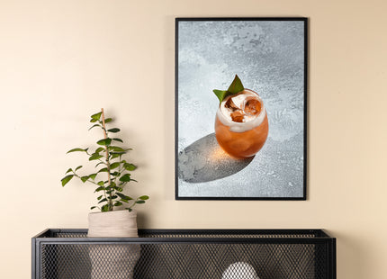 Venture Home Drink Posters Grå