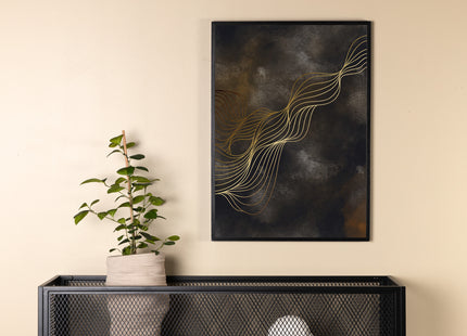 Venture Home Wave Posters Flerfärgad