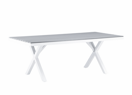 Venture Home Garcia Rektangulärt Matbord Utomhus 200 x 100 Grå
