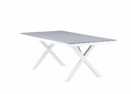 Venture Home Garcia Rektangulärt Matbord Utomhus 200 x 100 Grå