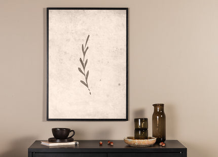 Venture Home Autumn leaf Posters Beige
