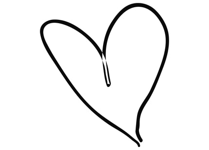 Venture Home Heart Posters Vit
