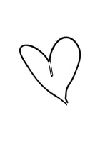 Venture Home Heart Posters Vit