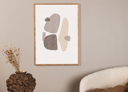 Venture Home Shapes Posters Beige