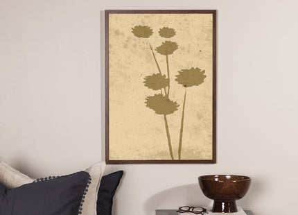 Venture Home Flower art Posters Beige