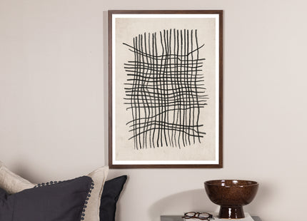 Venture Home Linework Posters Beige