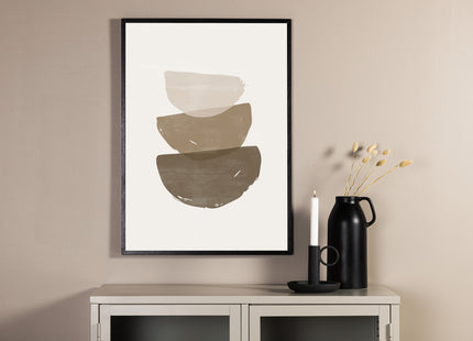 Venture Home Brush strokes Posters Beige