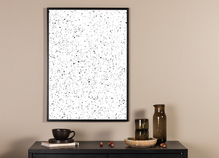 Venture Home Dots Poster Vit