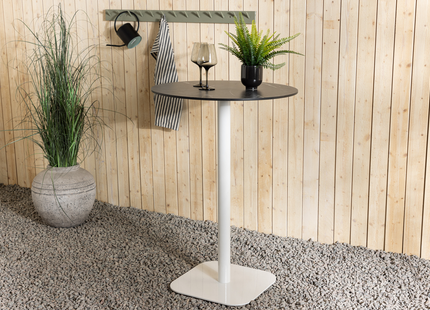 Venture Home Milano Barbord Utomhus ⌀70 Vit
