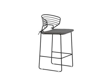 Venture Home Milano Barstol Utomhus 4-pack Svart