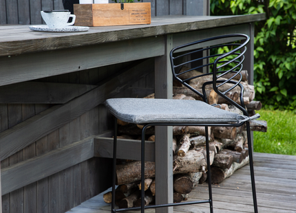 Venture Home Milano Barstol Utomhus 4-pack Svart