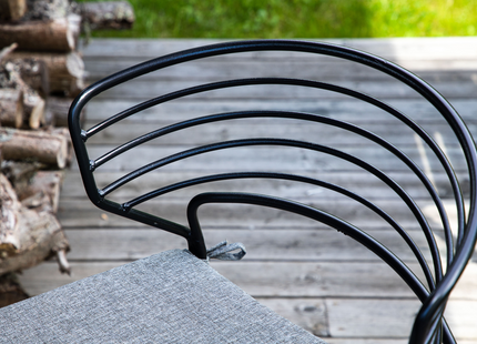 Venture Home Milano Barstol Utomhus 4-pack Svart