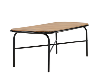 Venture Home Holmbeck Rektangulärt Matbord Utomhus 200 x 90 Natur
